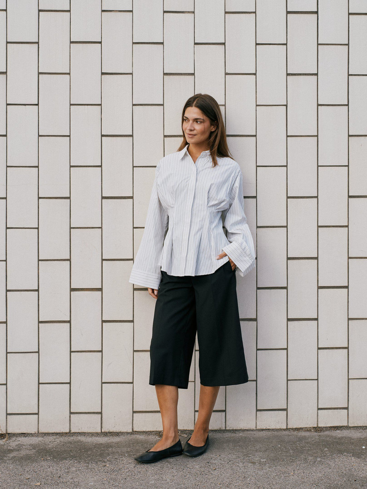 Neo Noir Lytra Double Stripe Shirt