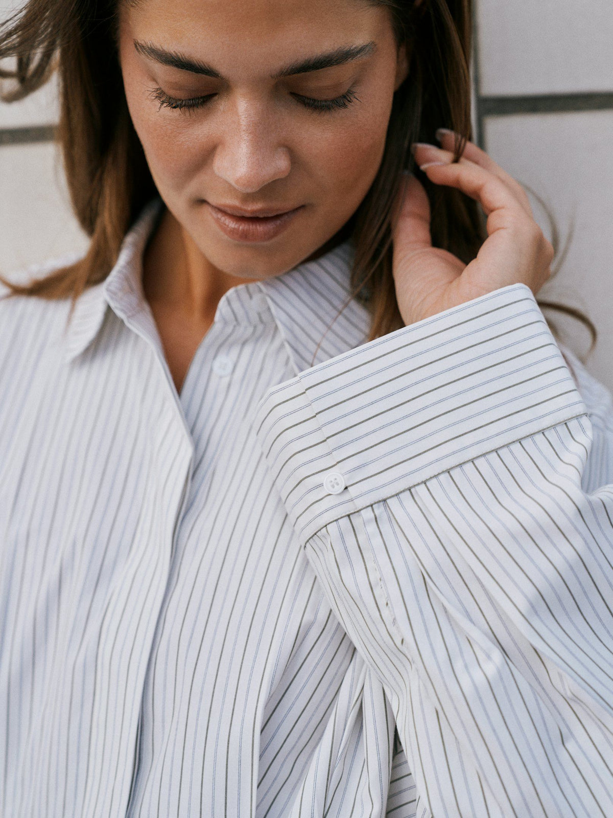 Neo Noir Lytra Double Stripe Shirt