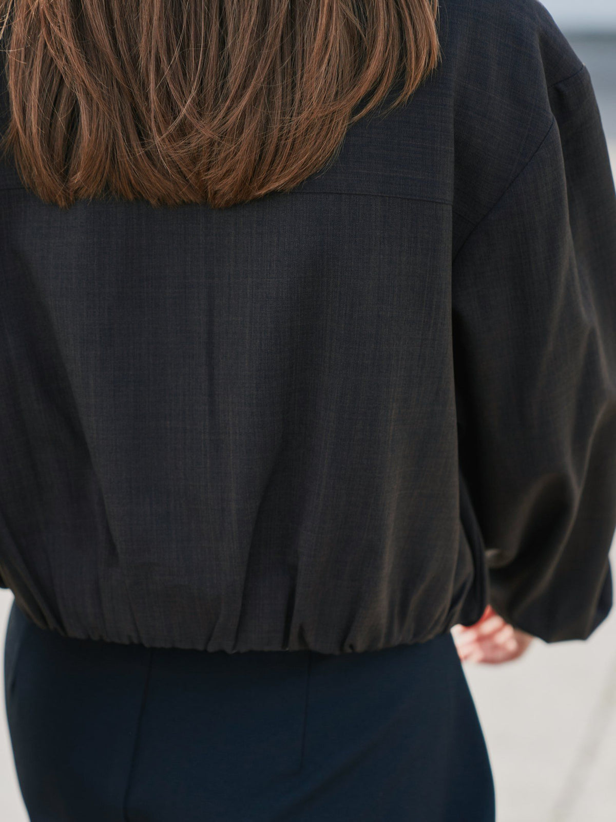 Neo Noir Felicity Zip Blouse