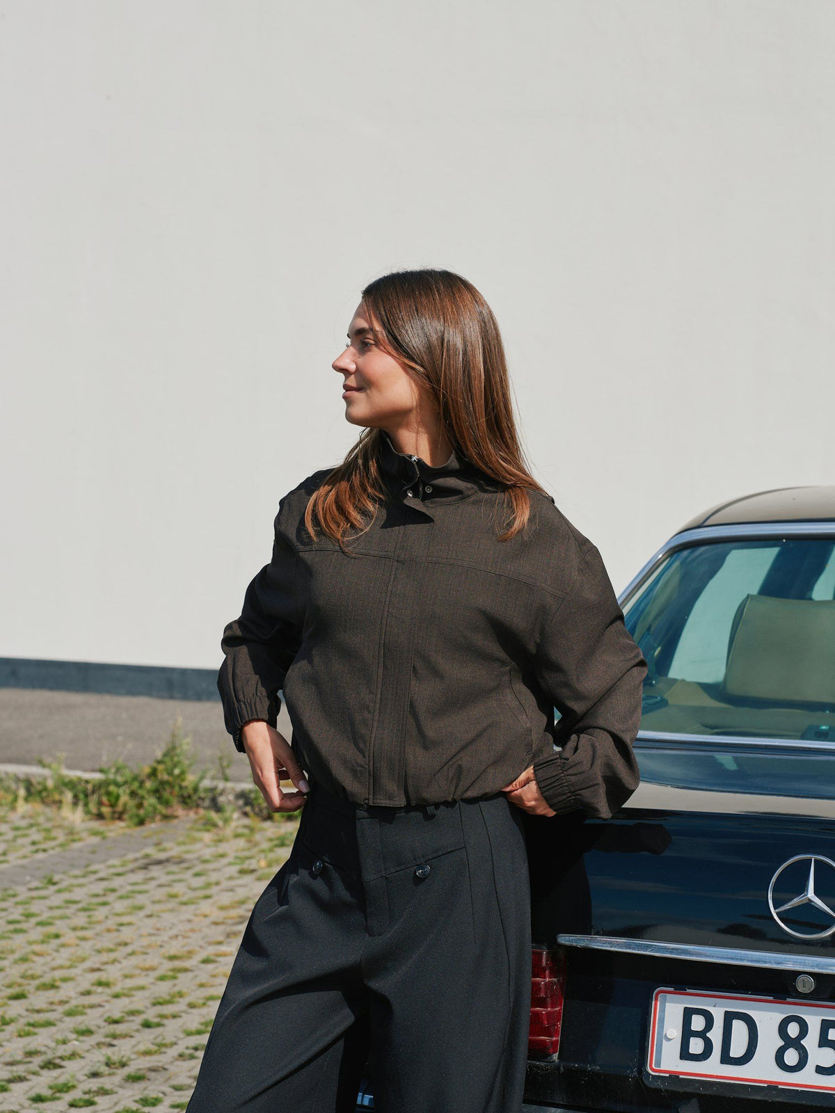 Neo Noir Felicity Zip Blouse
