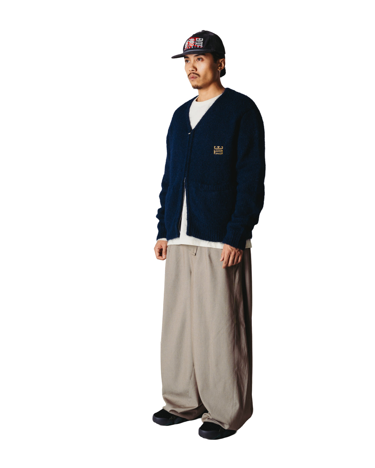 Woodbird Koon Zip Tiger Cardigan