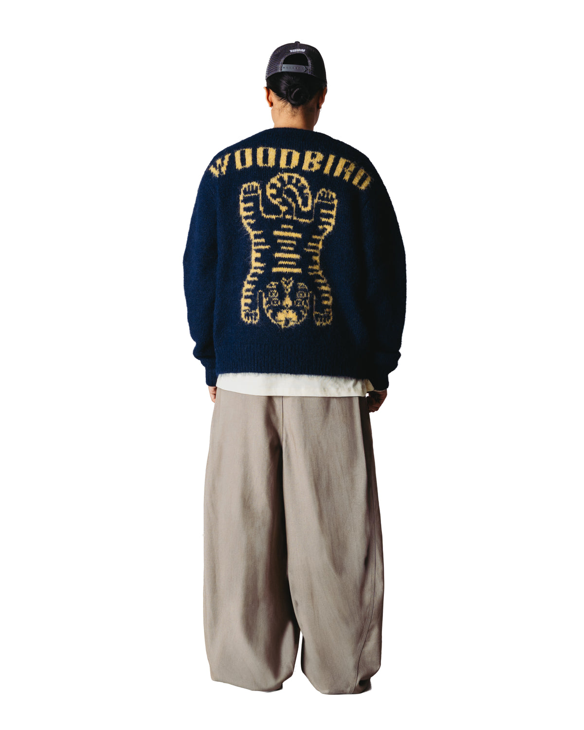 Woodbird Koon Zip Tiger Cardigan