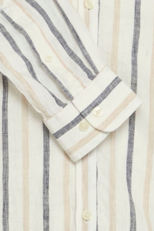 Casual Friday DYLAN Striped Linen Shirt