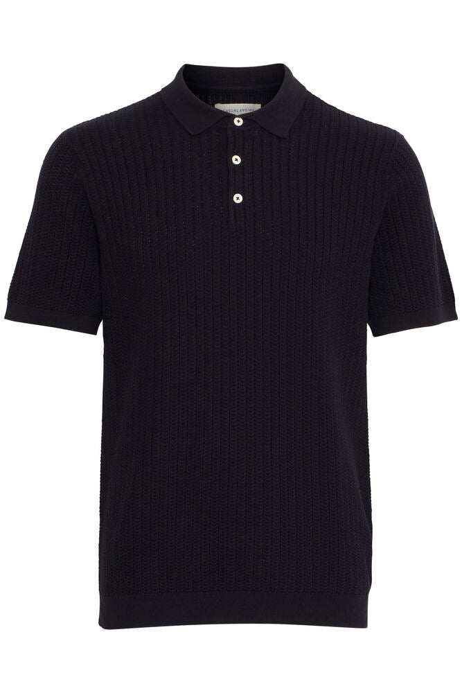 Casual Friday Karl Structured Knit Polo