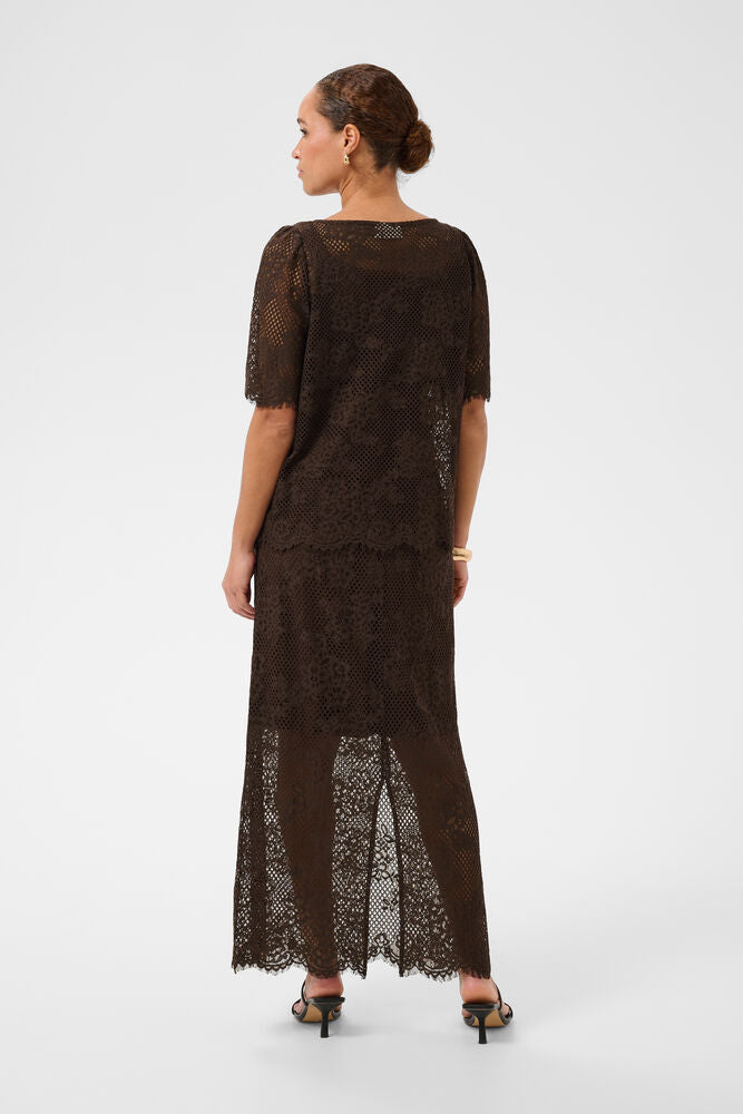 KAFFE KAcornelia Lace Blouse