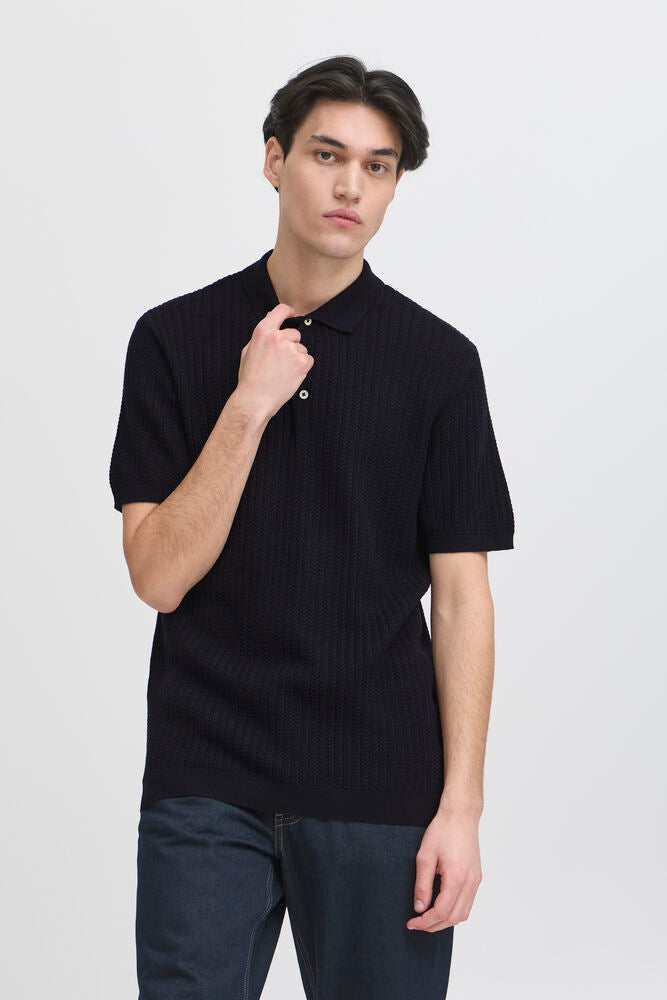 Casual Friday Karl Structured Knit Polo