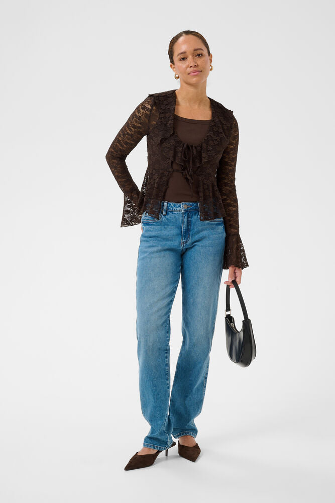 KAFFE KAviccy Lace Blouse