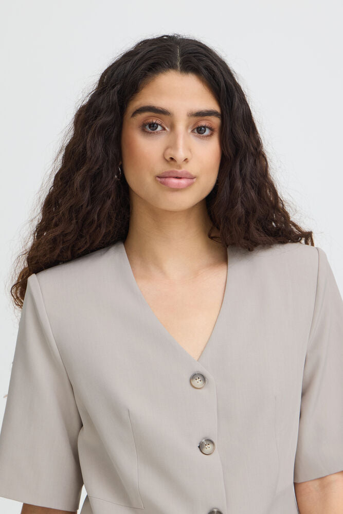 ICHI IHFAVA ShortSleeve Blazer