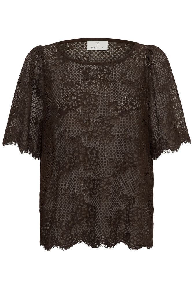 KAFFE KAcornelia Lace Blouse