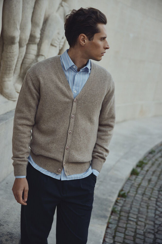 Casual Friday - Karl Lambswool Cardigan