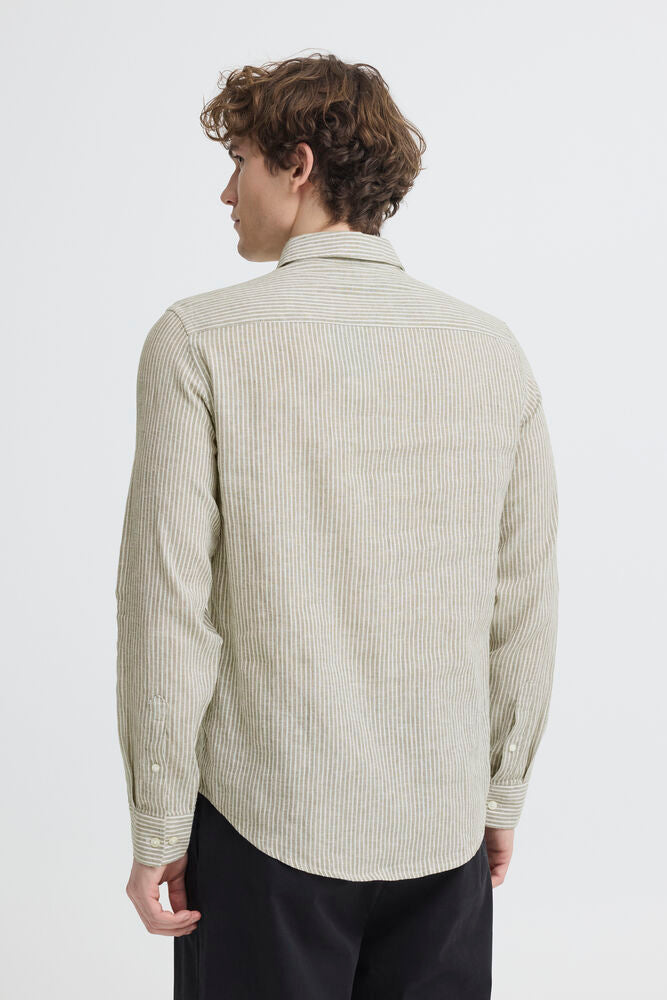 Casual Friday ESTRUP LS Linen Mix Shirt