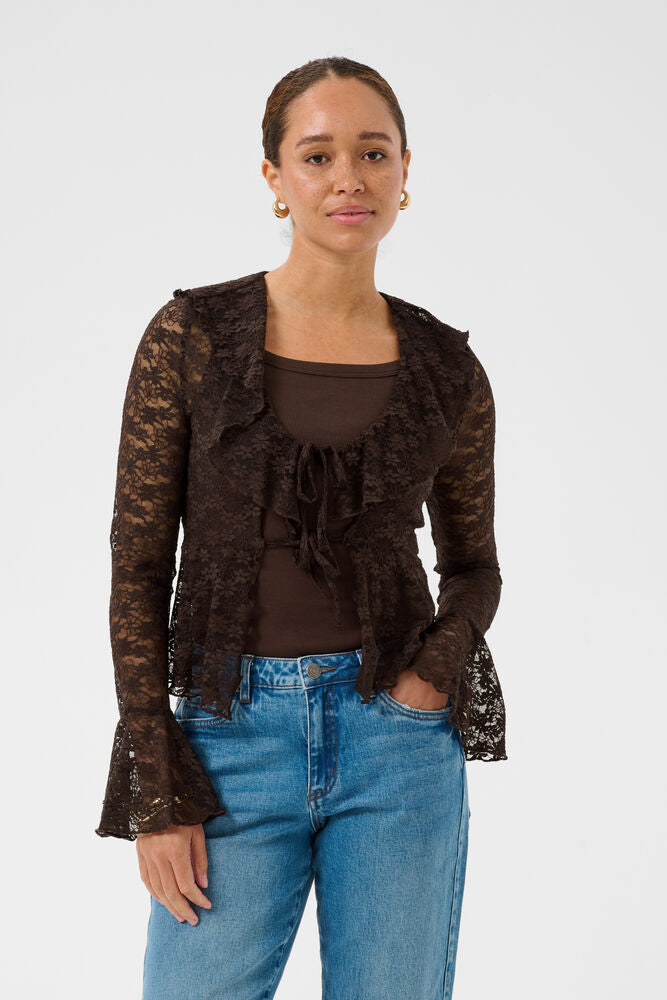 KAFFE KAviccy Lace Blouse