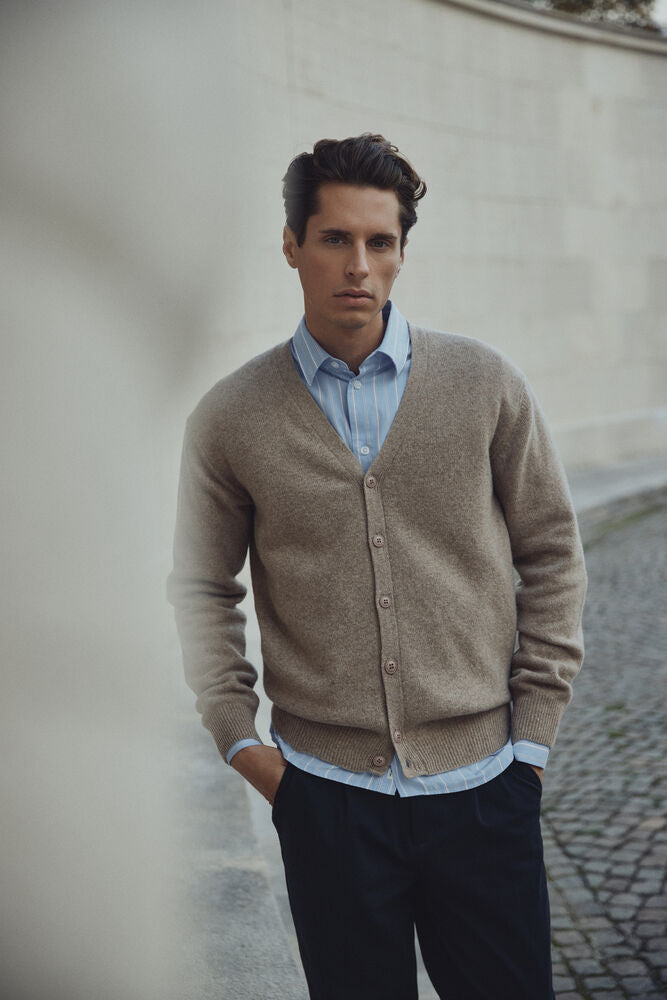 Casual Friday - Karl Lambswool Cardigan