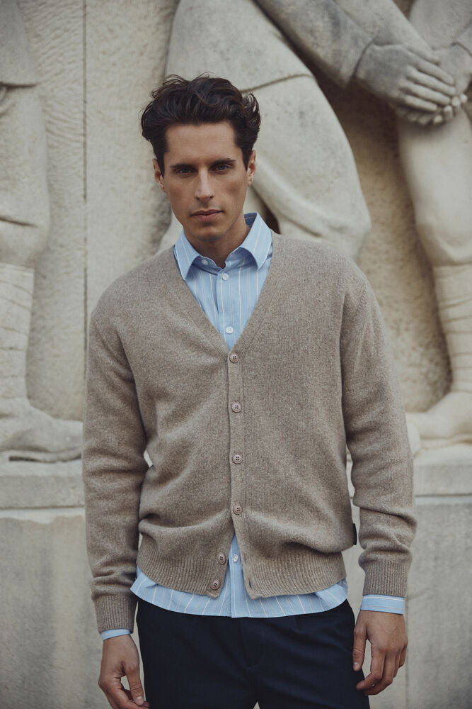Casual Friday - Karl Lambswool Cardigan