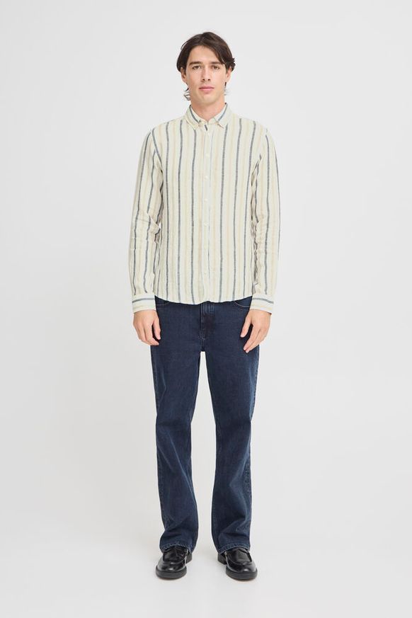 Casual Friday DYLAN Striped Linen Shirt