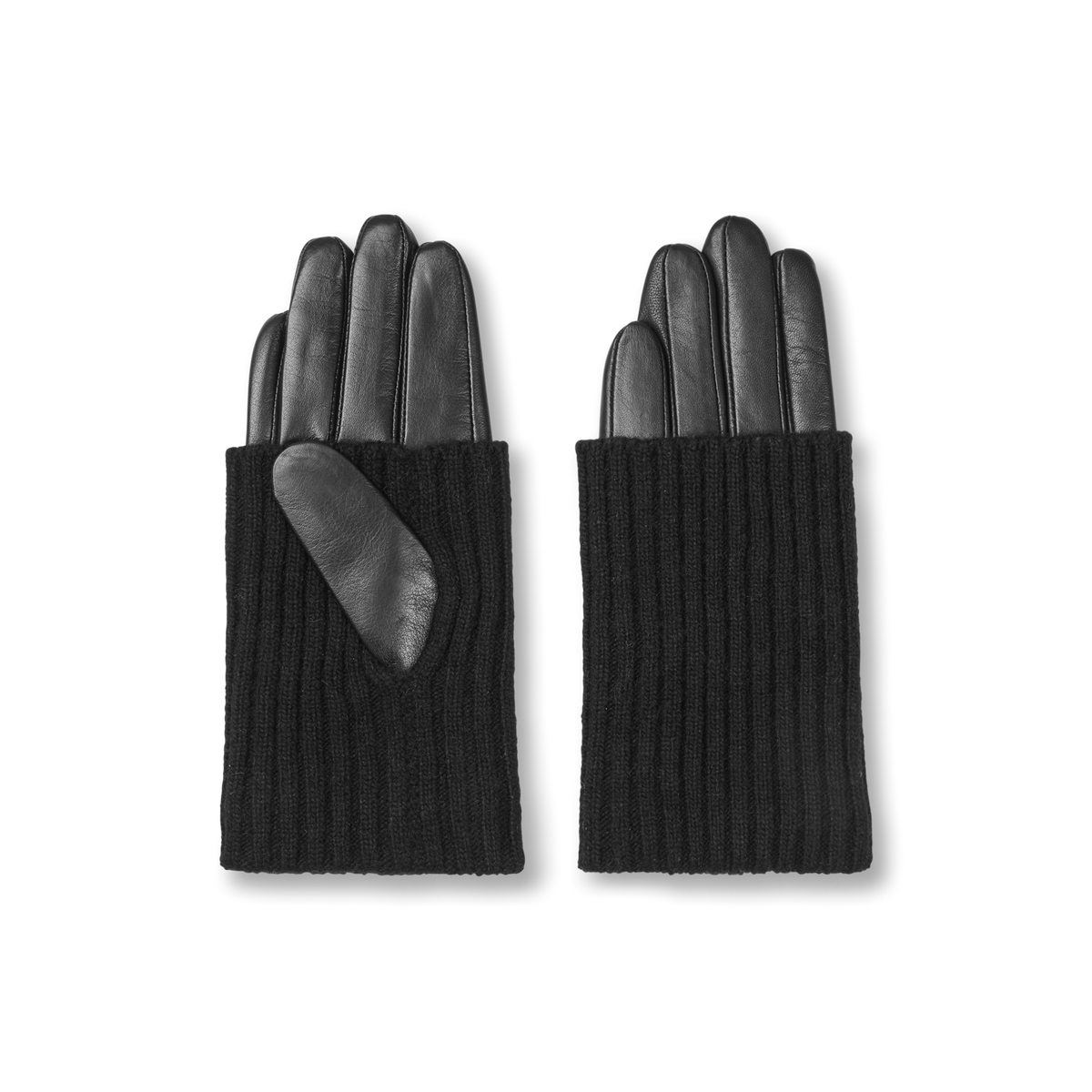 Day-ET Leather Knit Glove