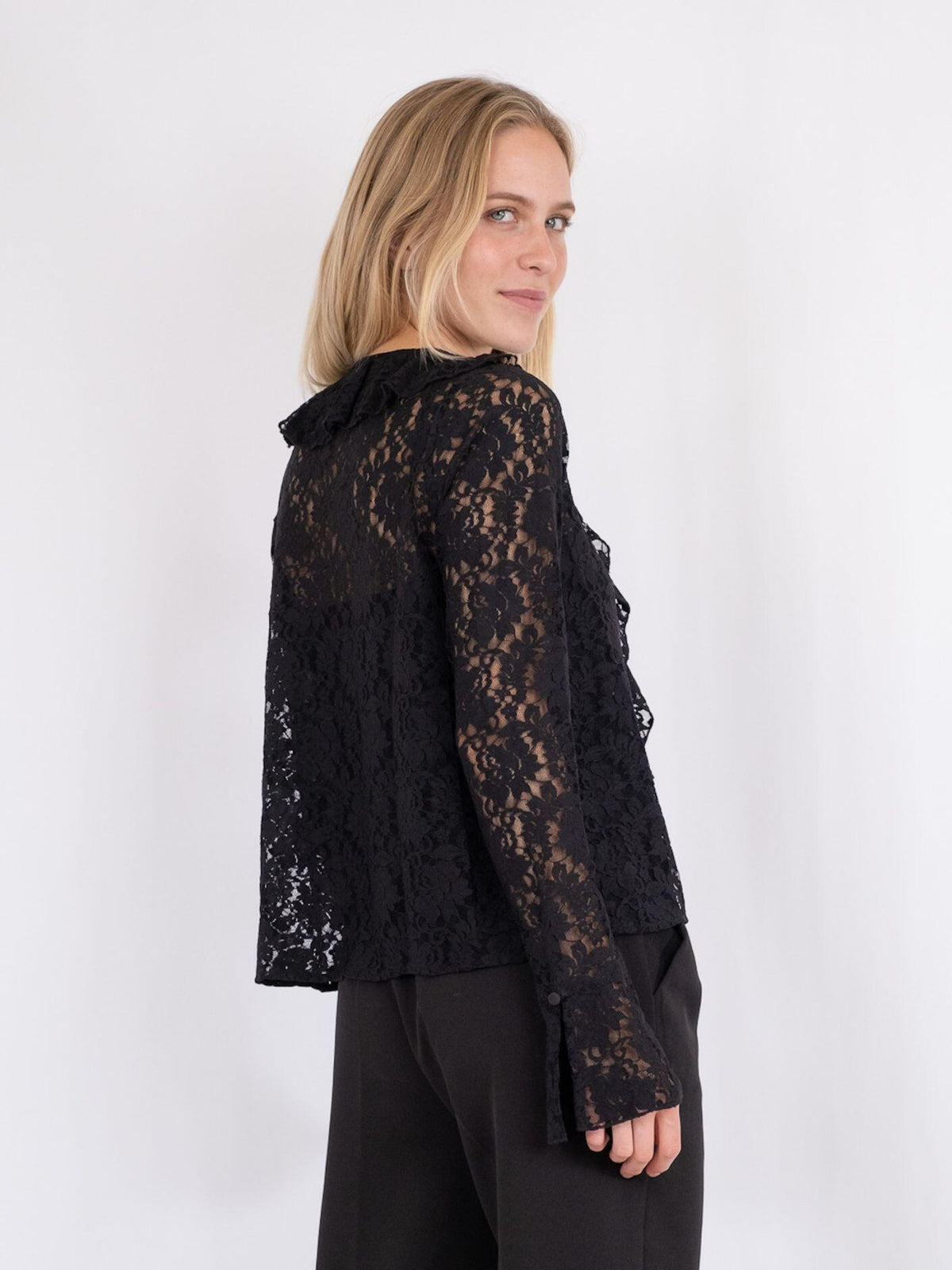 Neo Noir Anika Lace Blouse