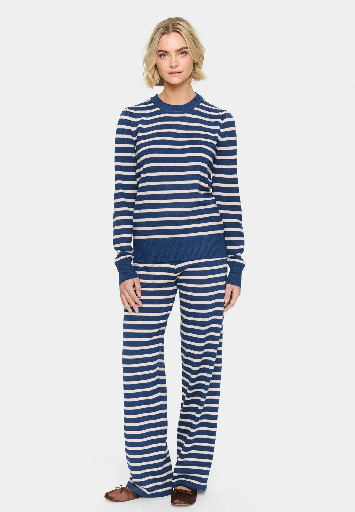 Saint Tropez Mila Striped Pullover