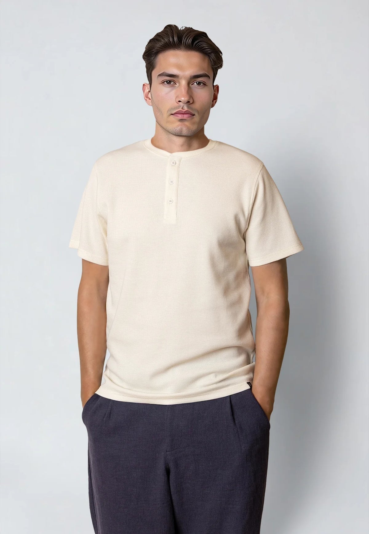 Clean Cut Copenhagen - CAL S/S GRANDAD T-SHIRT