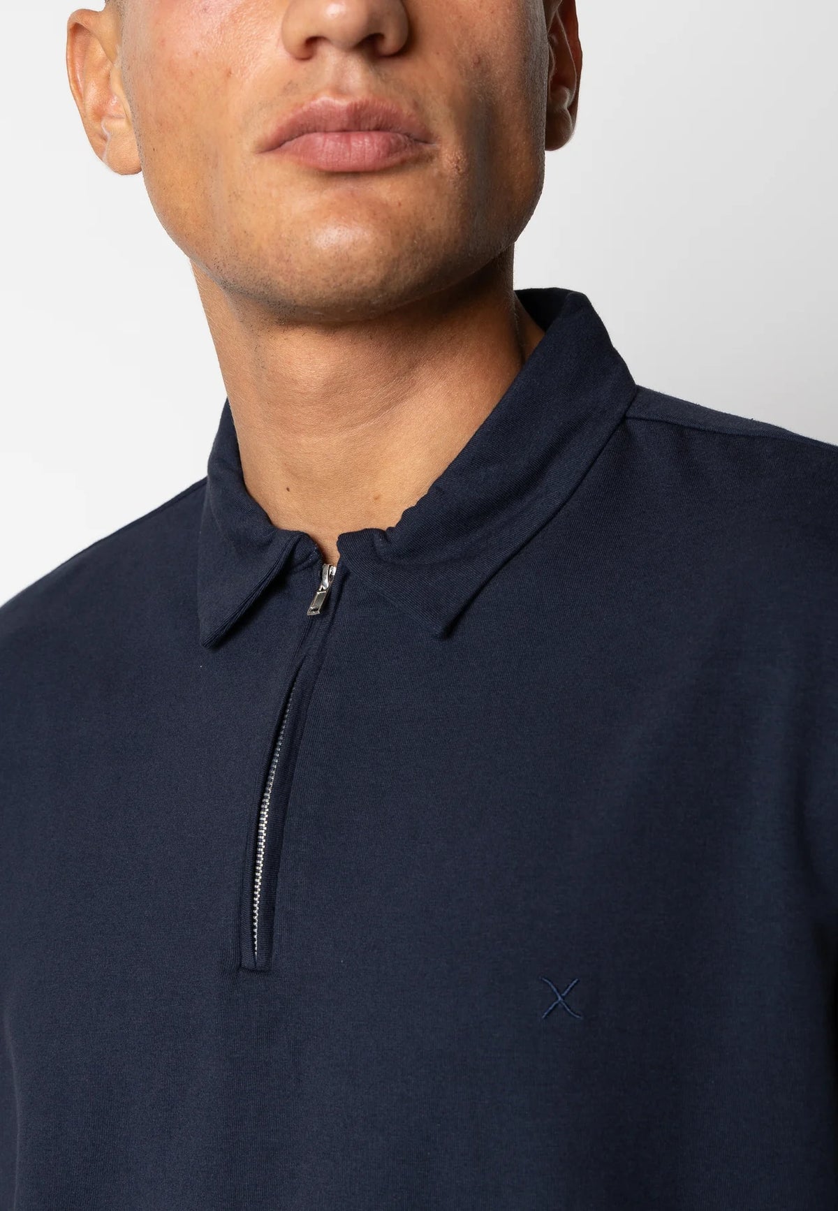 Clean Cut Copenhagen - Clean Formal Zip Polo Peysa