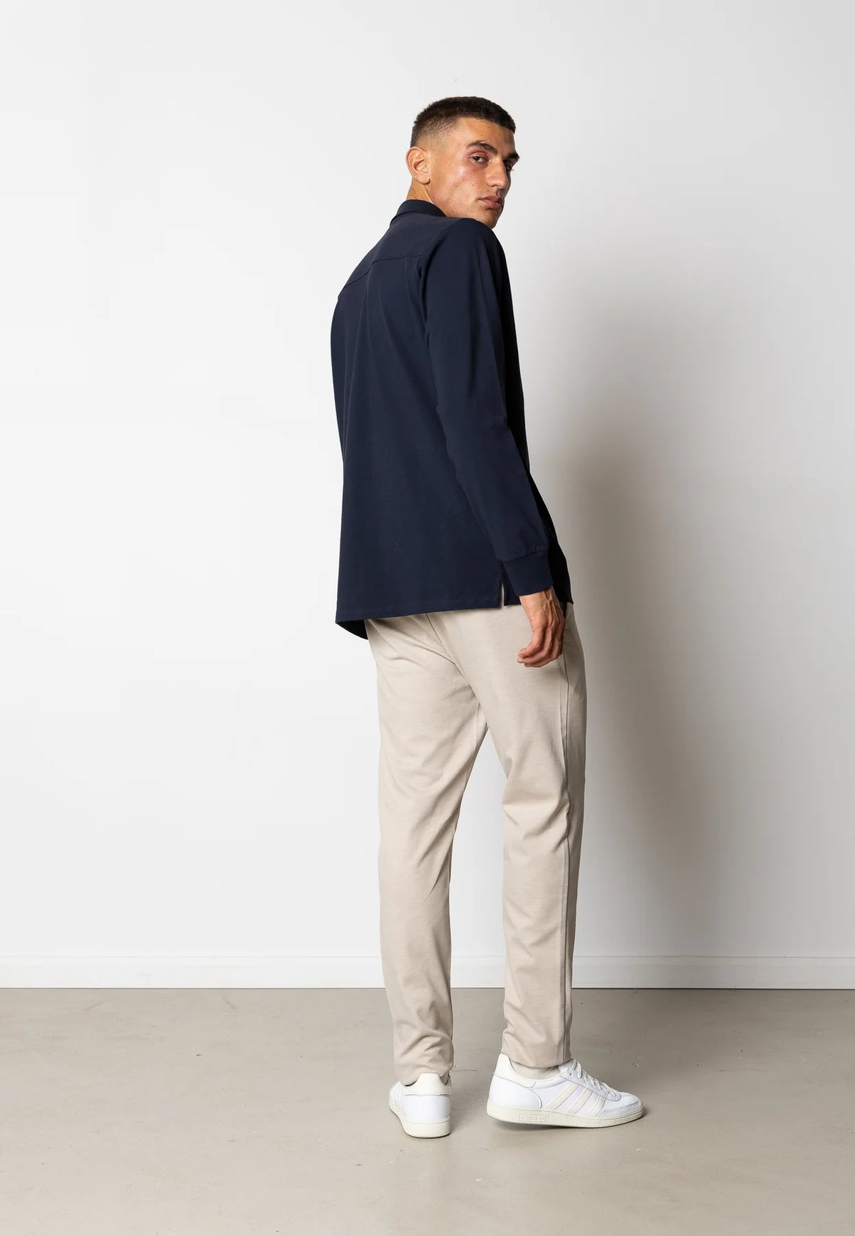 Clean Cut Copenhagen - Clean Formal Zip Polo Peysa