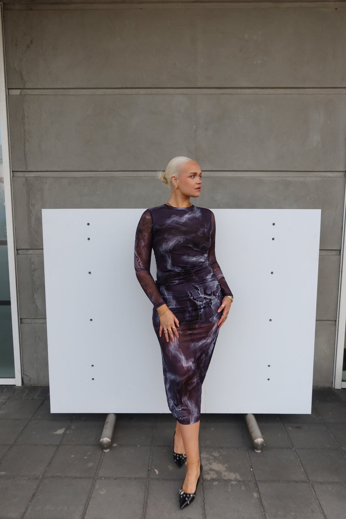 Mesh Kjóll - 9262