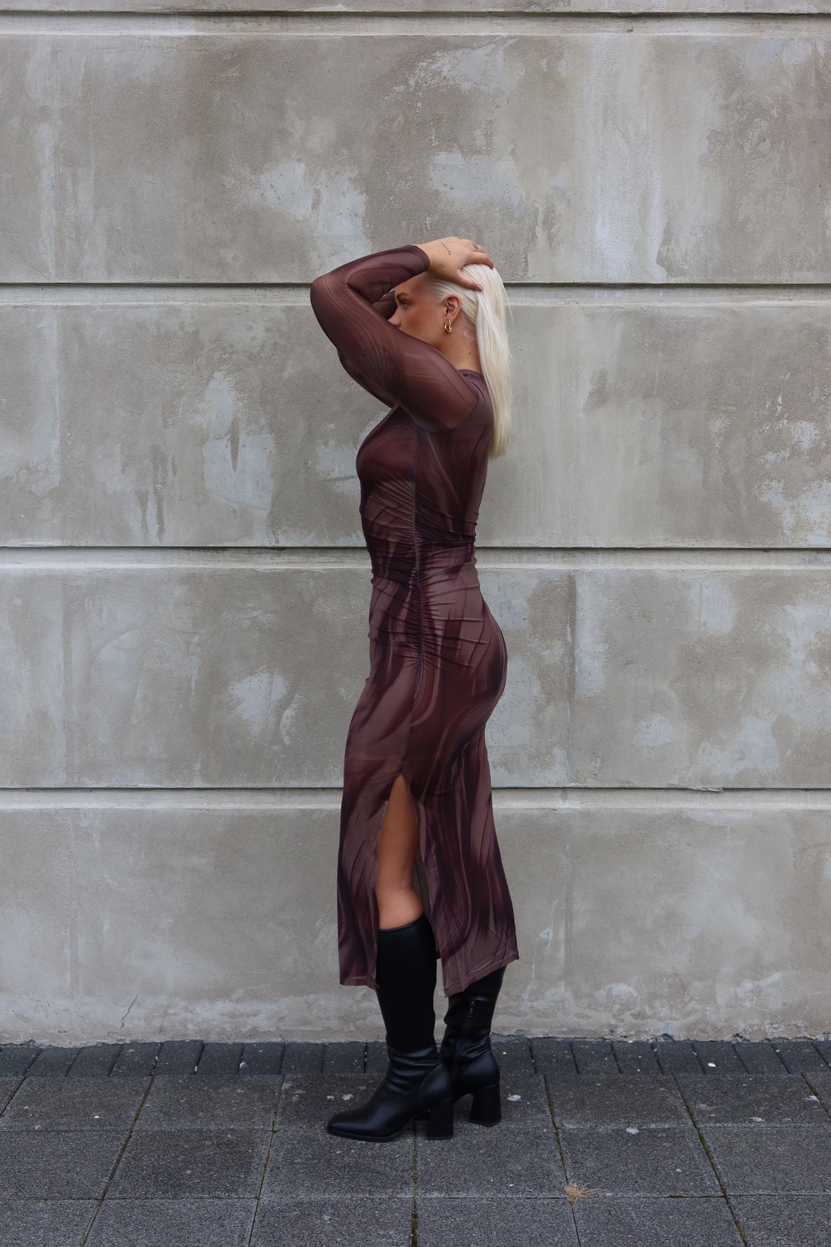 Mesh Kjóll - 9237