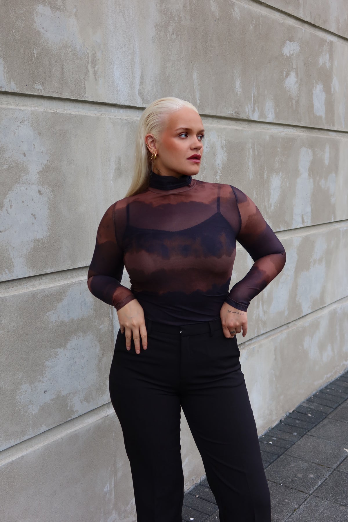 Mesh Bolur Með Kraga