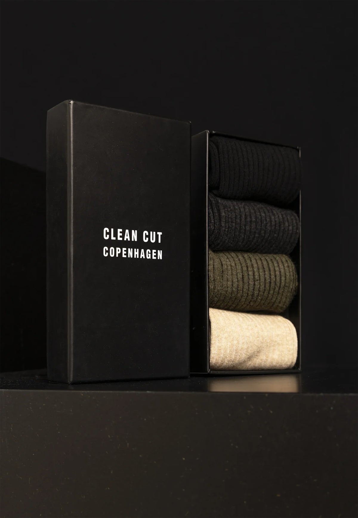 Clean Cut Copenhagen - Gerry 4-pack Socks Box