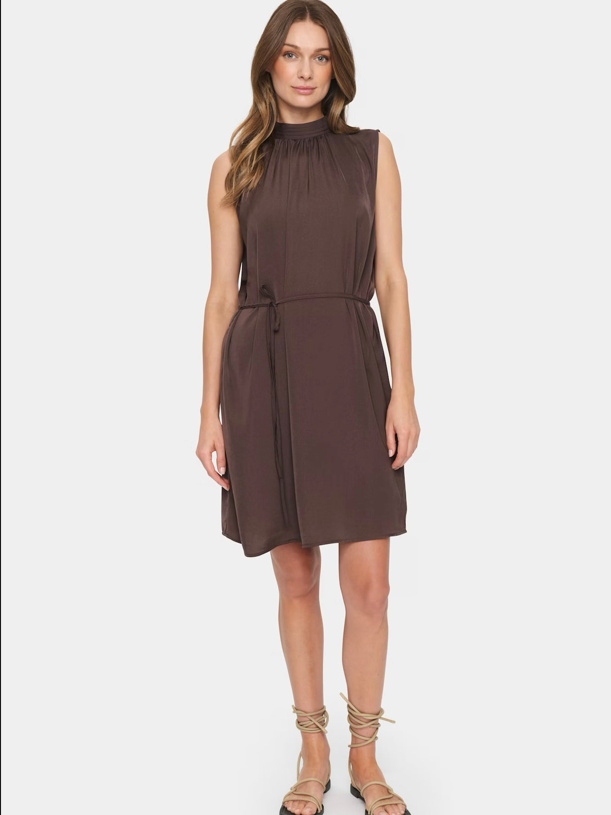 Saint Tropez AlieenSZ Dress - Chocolate Brown