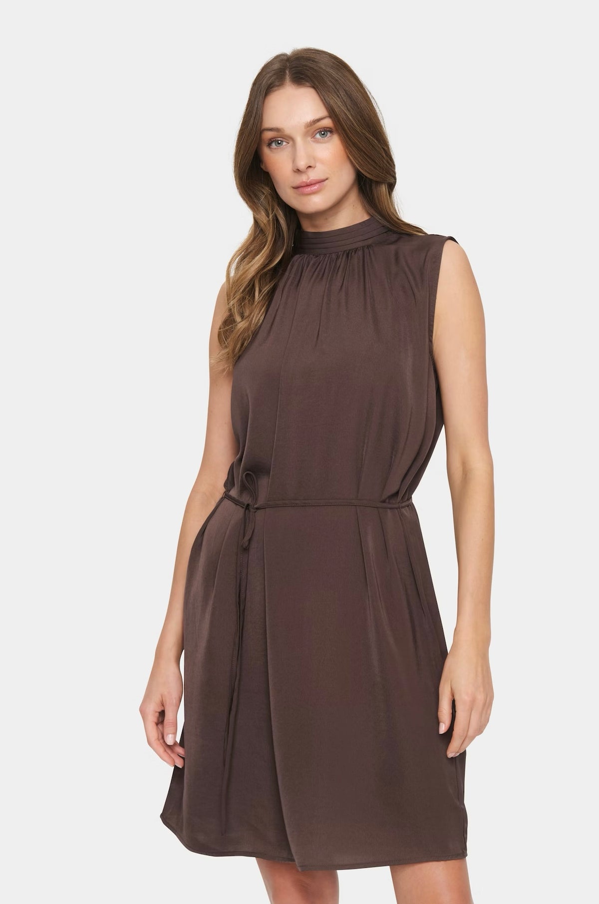 Saint Tropez AlieenSZ Dress - Chocolate Brown