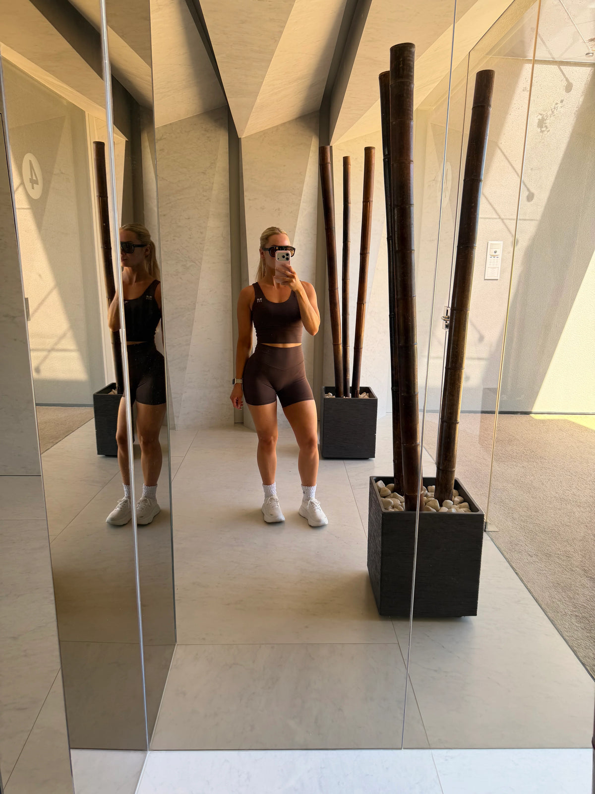M fitness Feather Stuttbuxur