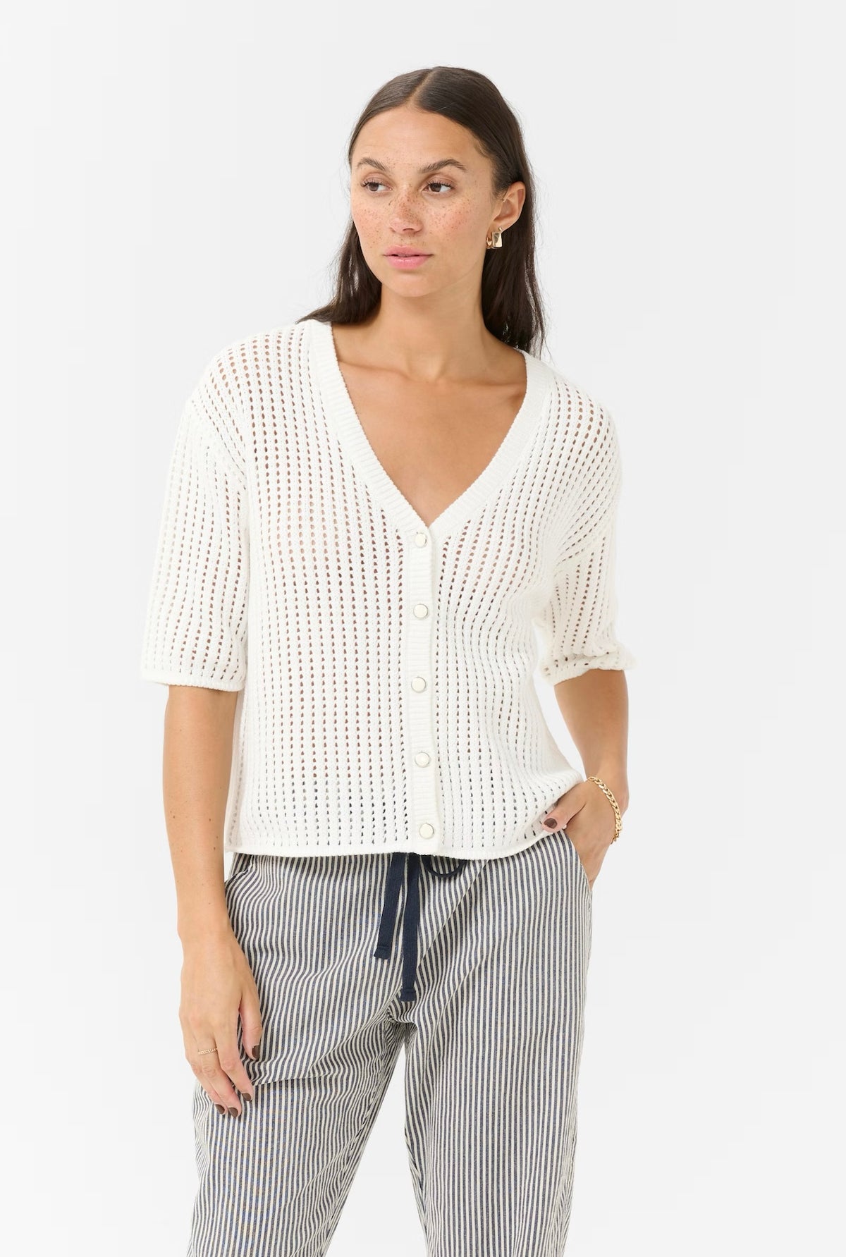 KAFFE Solar Cardigan