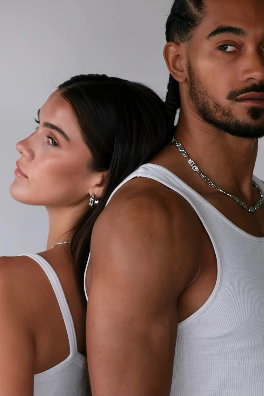 1104 by MAR - MIA2803 XL HÁLSMEN SILFUR