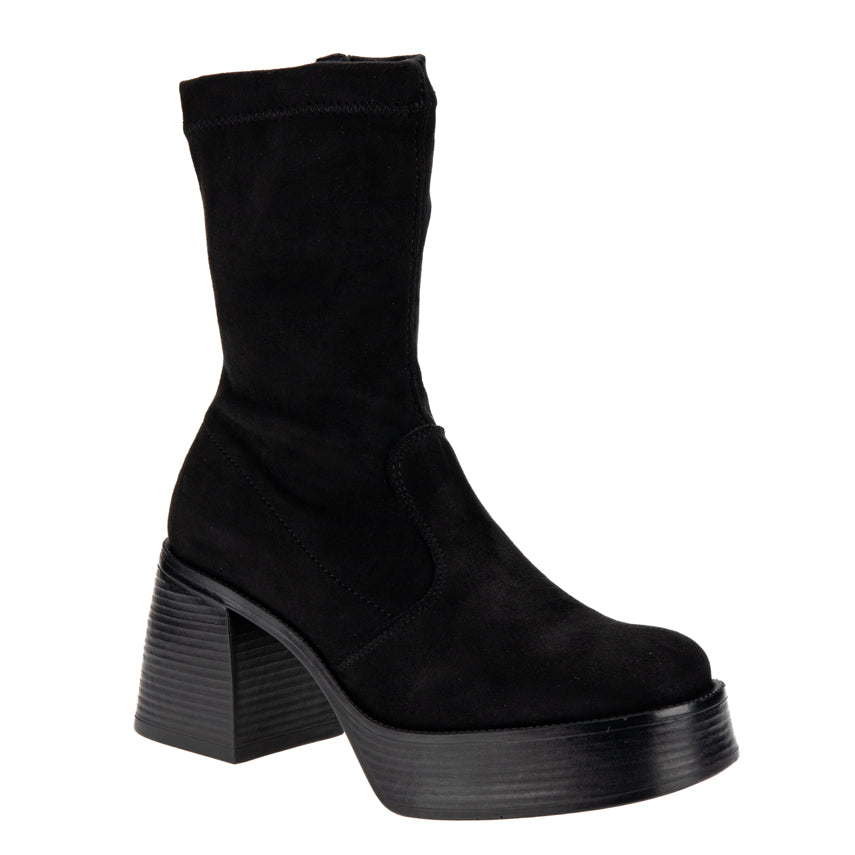 Jodis Destroy Ökklaskór - Svartur Suede