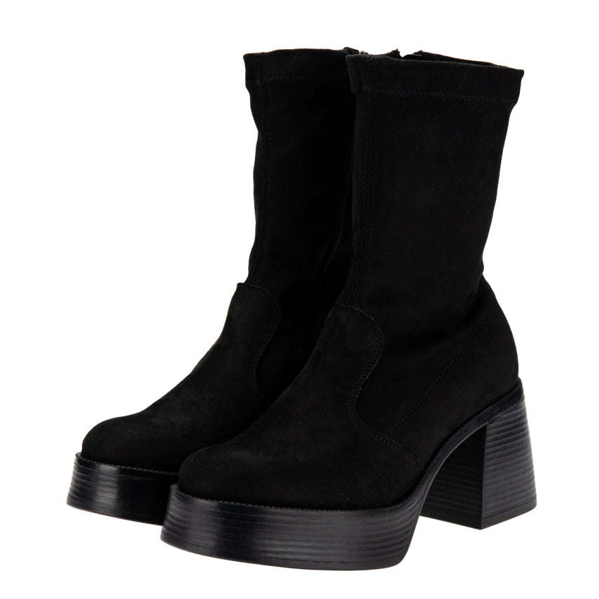 Jodis Destroy Ökklaskór - Svartur Suede