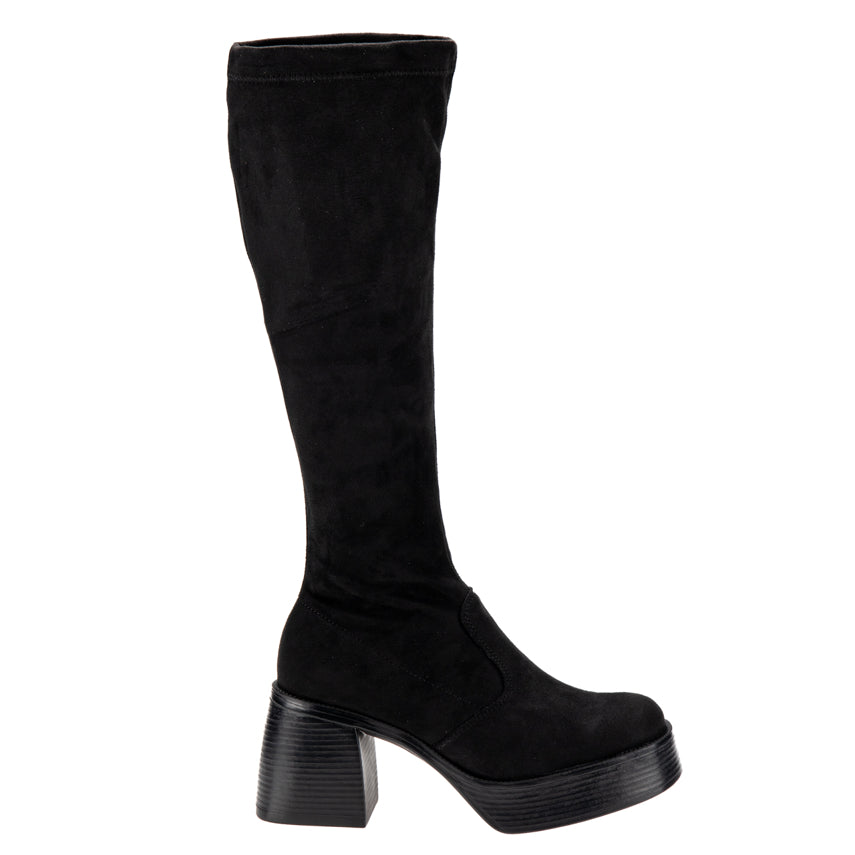 Jodis Destroy Stígvél - Svört Suede