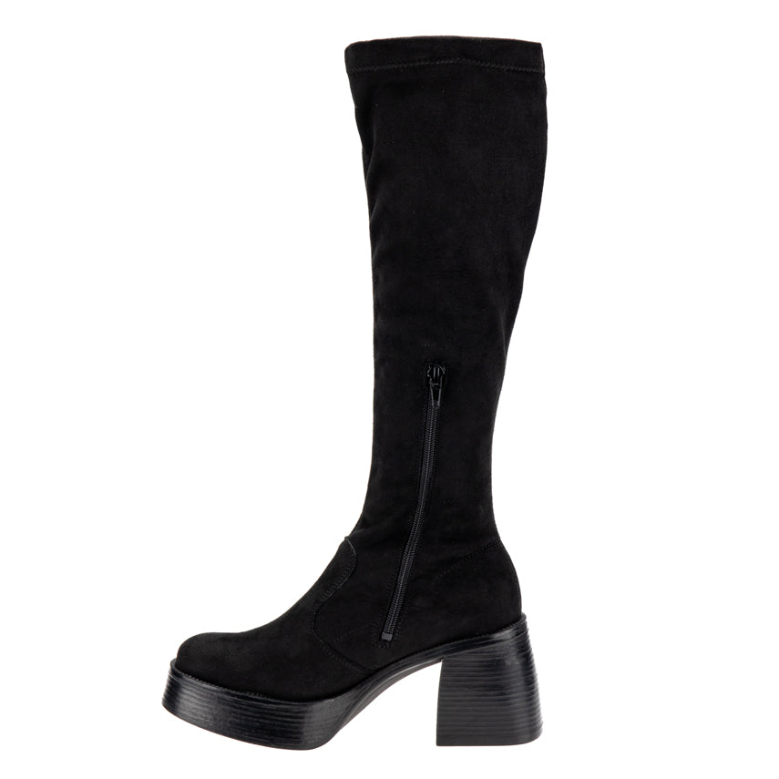 Jodis Destroy Stígvél - Svört Suede