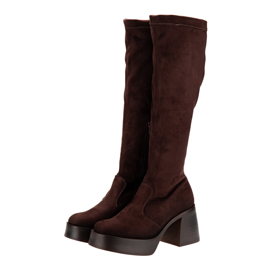 Jodis Destroy Stígvél - Brún Suede