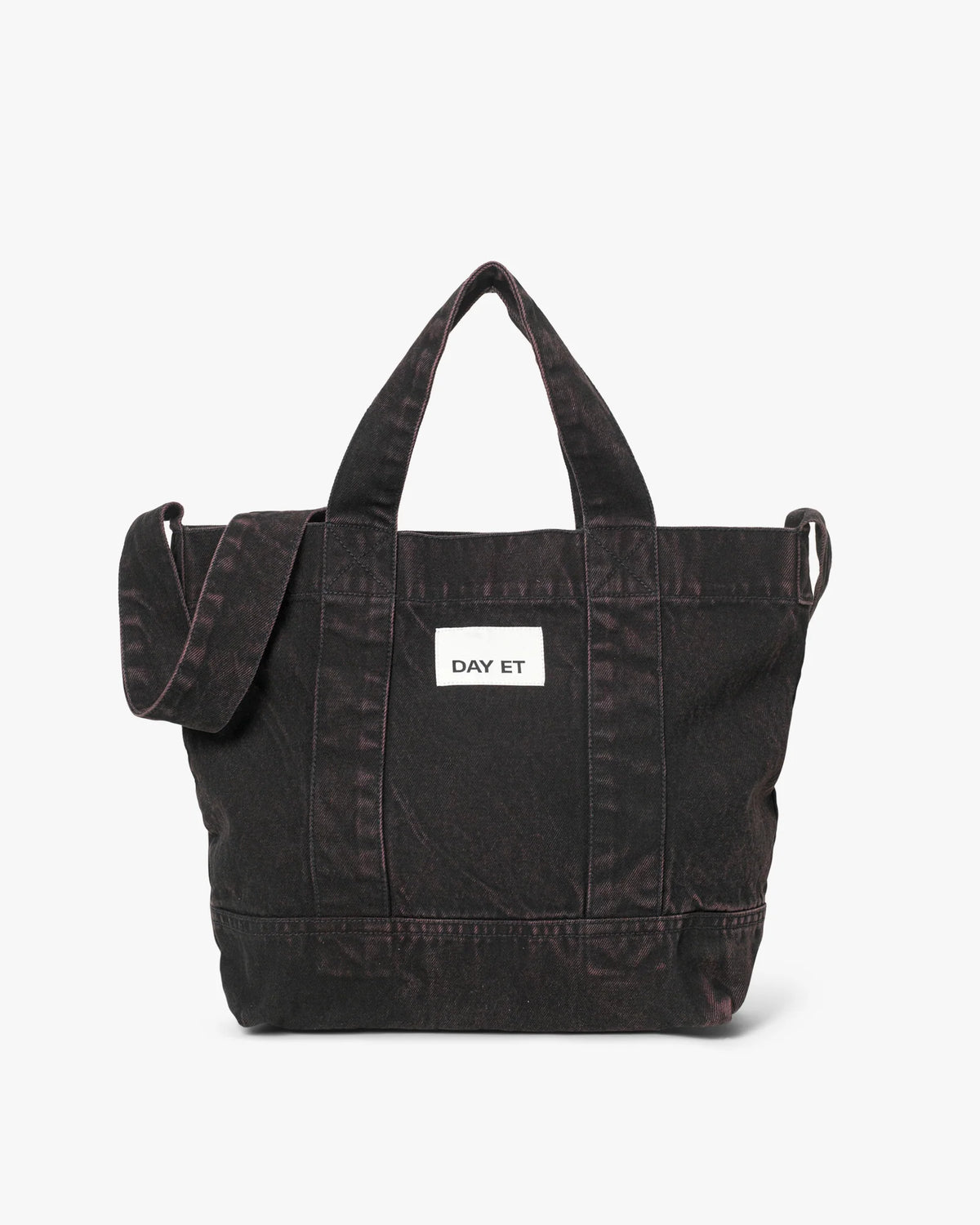 DAY-ET Medium Washed Denim Crossbody Bag