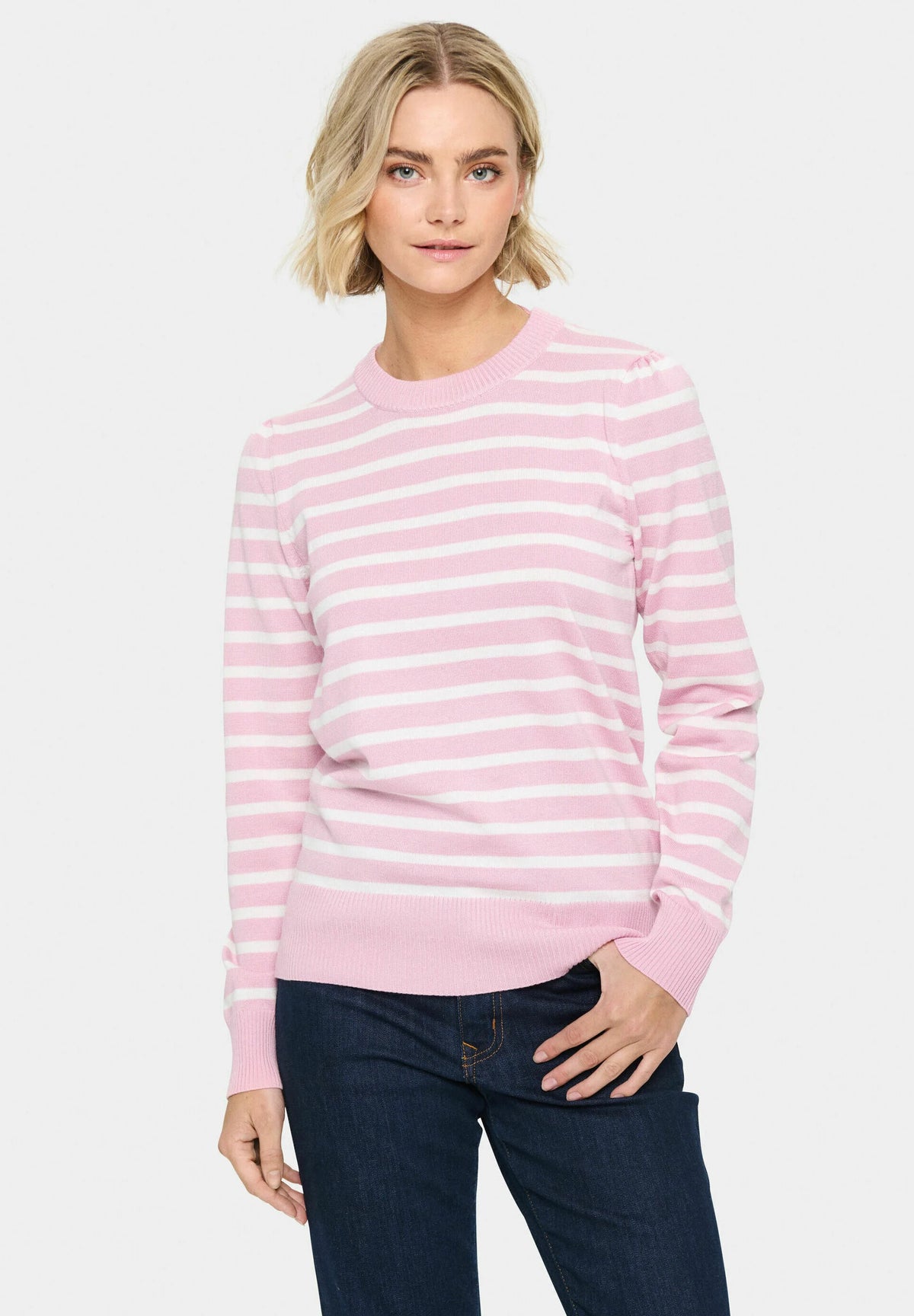 Saint Tropez Mila Striped Pullover