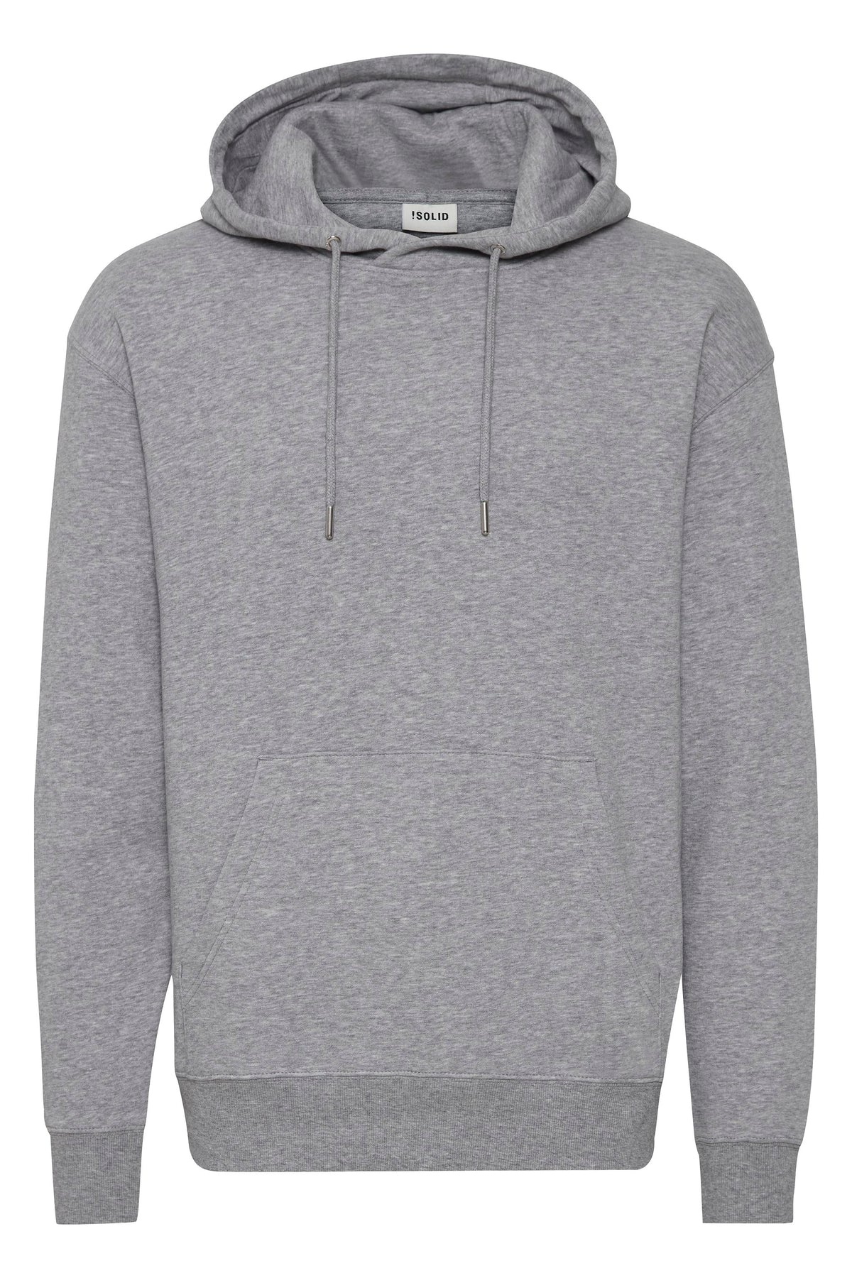 Solid Lenz Hood Sweatshirt - Grey