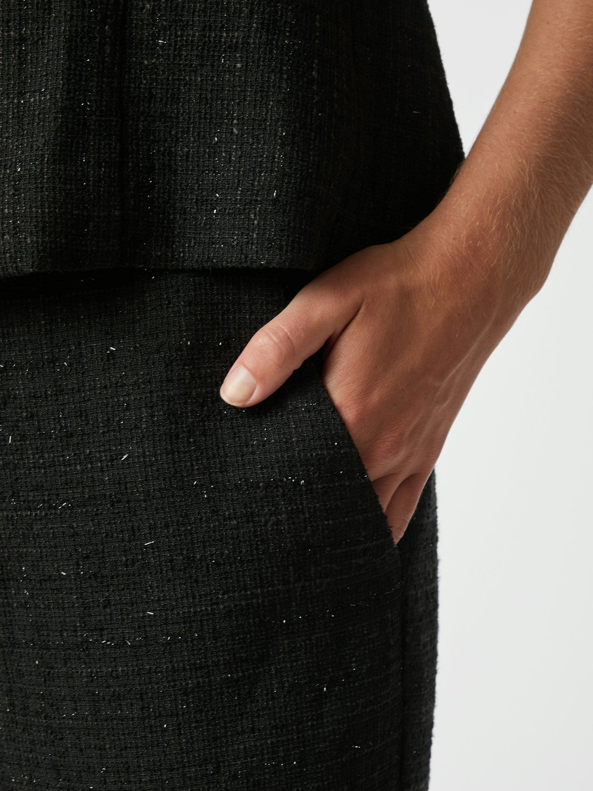 Neo Noir Emmett Boucle Pants