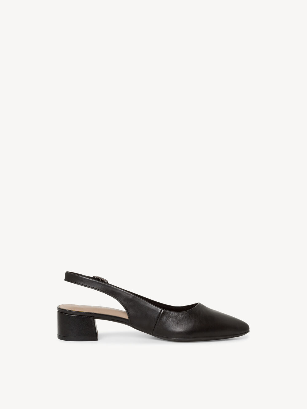 Tamaris Leather sling pumps