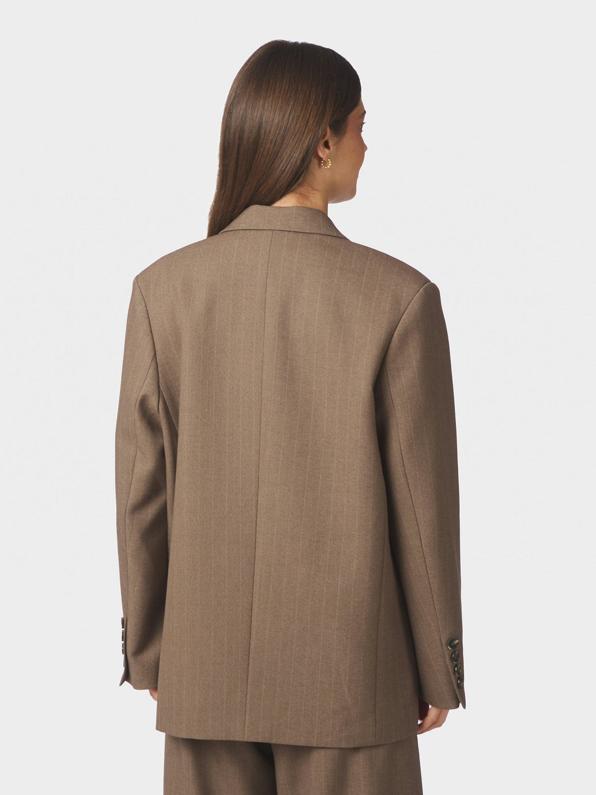 Neo Noir Gaby Pinstripe Blazer