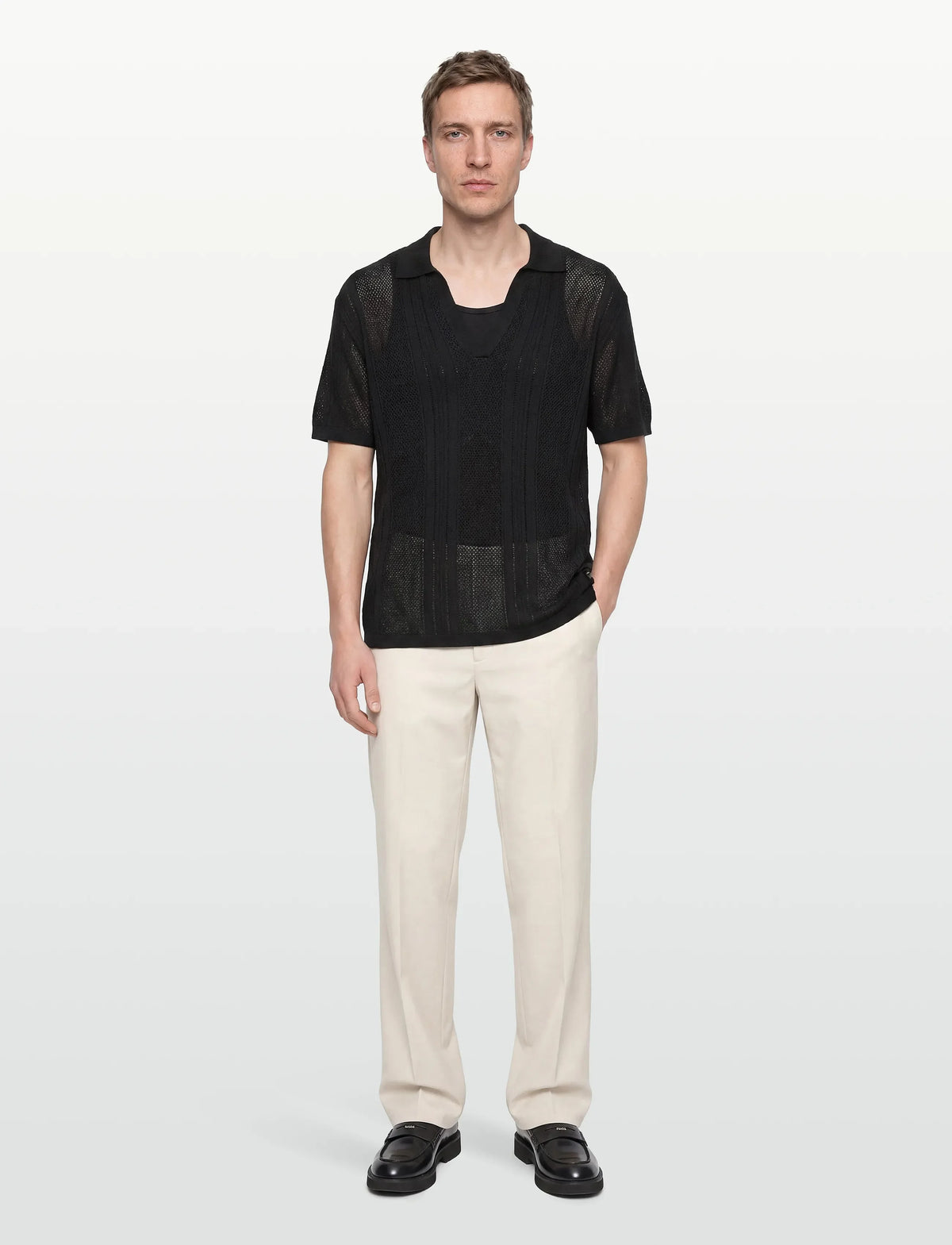 Solid TREFOR Shirt Polo