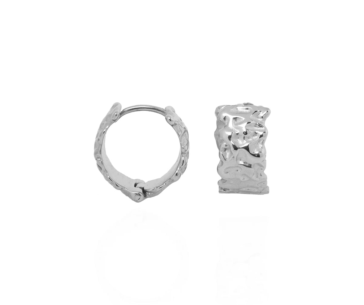 1104 by MAR - MAR2302 XXL EYRNALOKKAR SILFUR